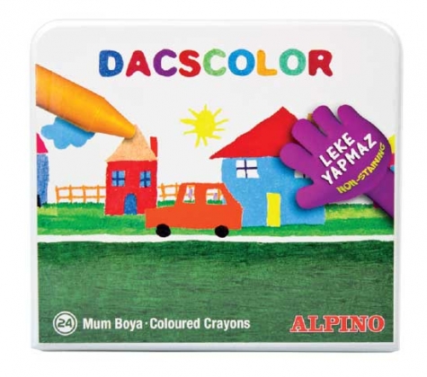 ALPİNO DC-050295 DACSCOLOR 24 LÜ MUM BOYA