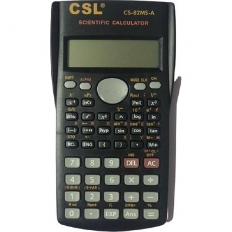 CSL HESAP MAKİNESİ FONKSİYONLU SİYAH CS-82MS-A