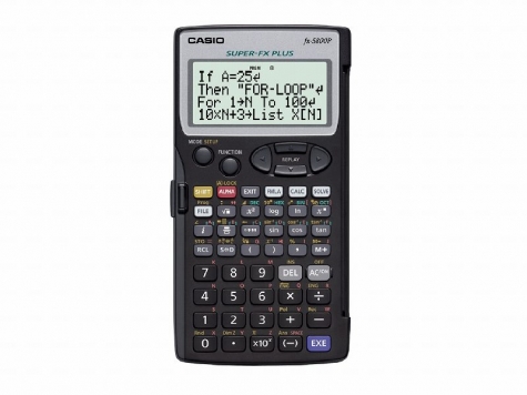 CASIO FX-5800P HESAP MAKİNASI 12 HANE