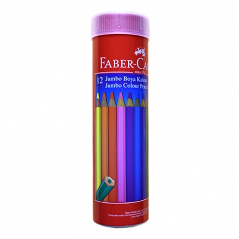 FABER KURU BOYA JUMBO TAM BOY 12 Lİ TÜP 951003