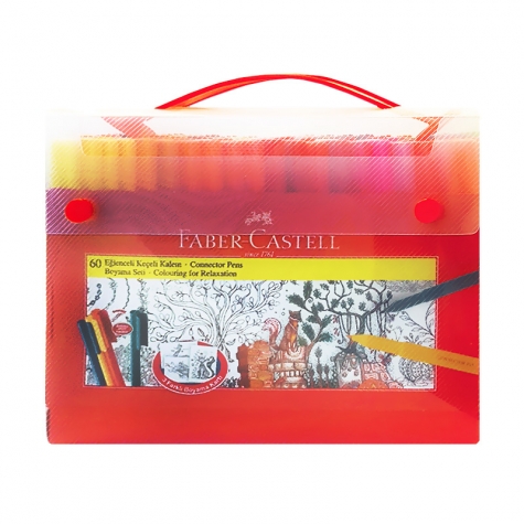 FABER EĞLENCELİ KEÇELİ KARTLI 60LI SET 155062