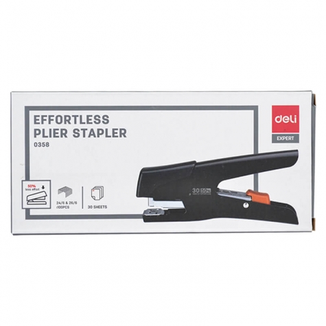 DELİ 0358 PENS TİPİ ZIMBA MAKİNESİ 24/6-26/6 GÜÇ TASARRUFLU