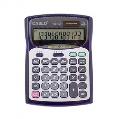 CSL HESAP MAKİNESİ MASA ÜSTÜ 12 HANE BÜYÜK BOY CS-505